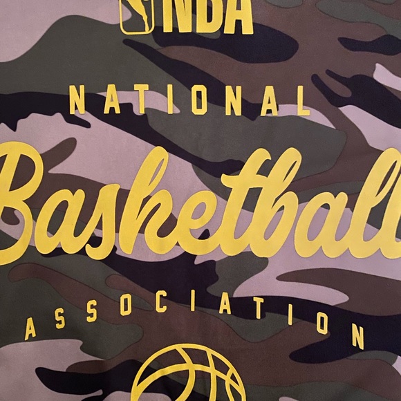 NBA BASKETBALL MEN'S Sz Small TANK TOP Green Camo Athletic Shirt Gift NWT $30. - Picture 4 of 6